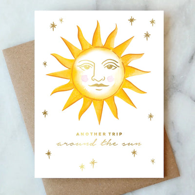 Another Trip Around the Sun Card, FEEL AT HOM , , Abigail Jayne Design @feelathom