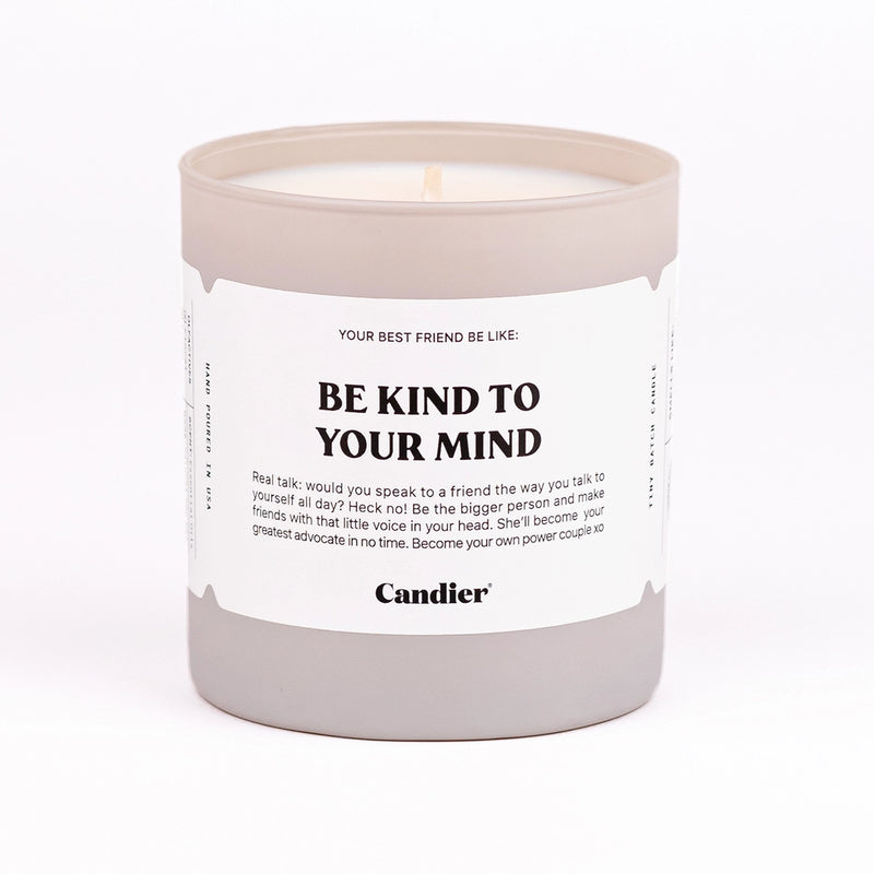 Be Kind to Your Mind Candle, FEEL AT HOM , , Candier @feelathom