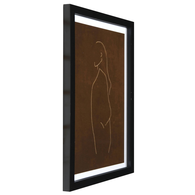 Abstract Silhouette Framed Print, HOM , Wall Art, Bloomingville @feelathom