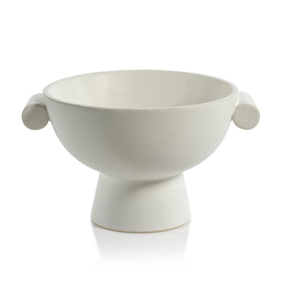 Baden Matt White Ceramic Bowl, FEEL AT HOM , , FEEL AT HOM  @feelathom