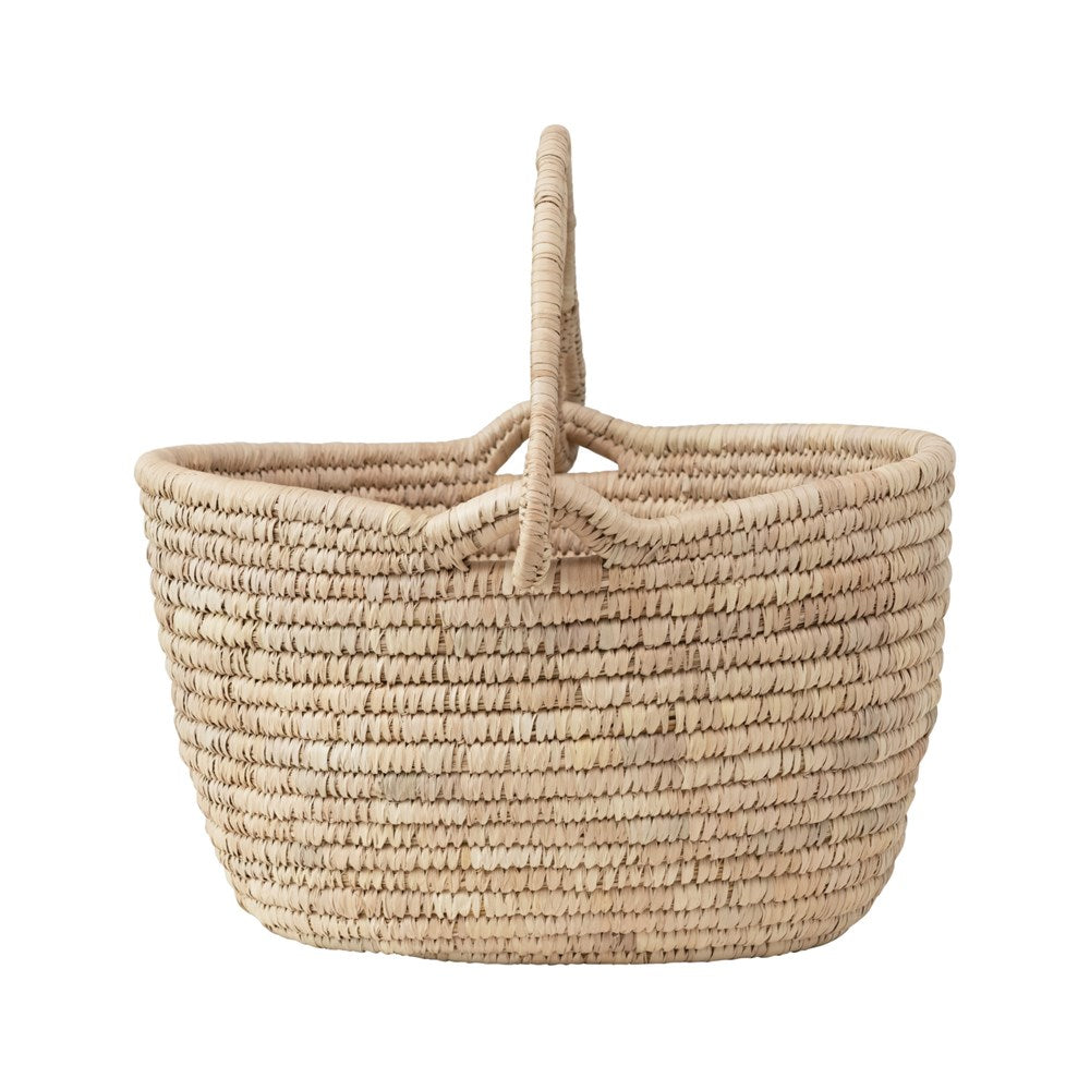 Handwoven Date Leaf Basket – FEEL AT HOM