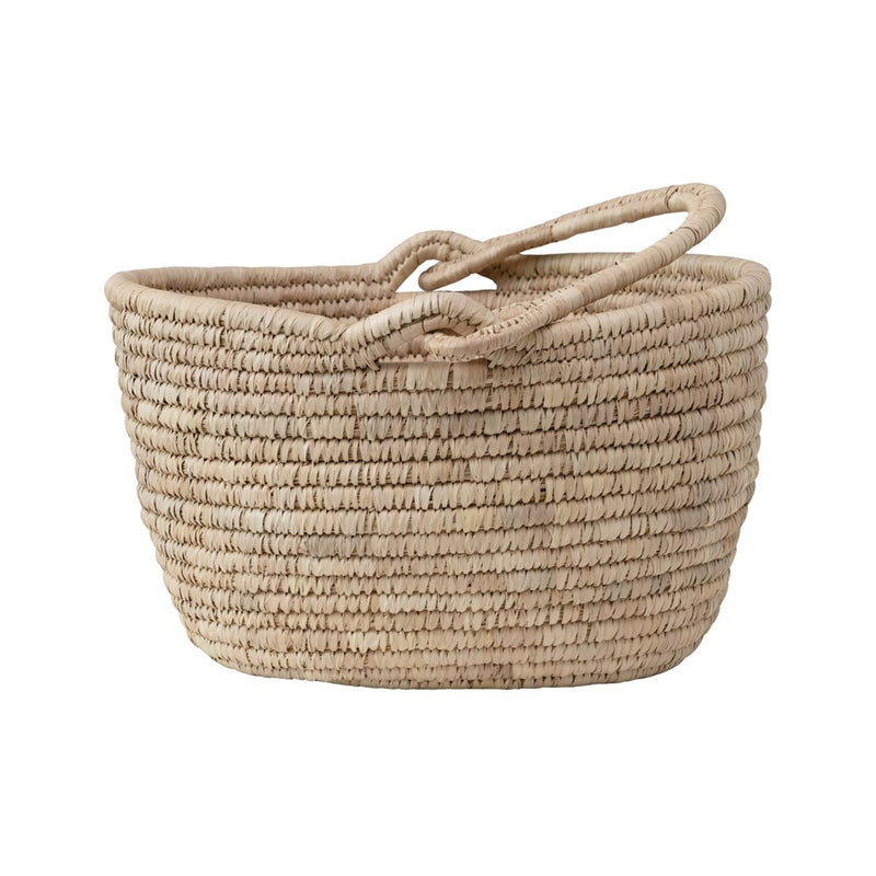 Handwoven Grass and date basket, HOM , Baskets, Creative Co-Op @feelathom