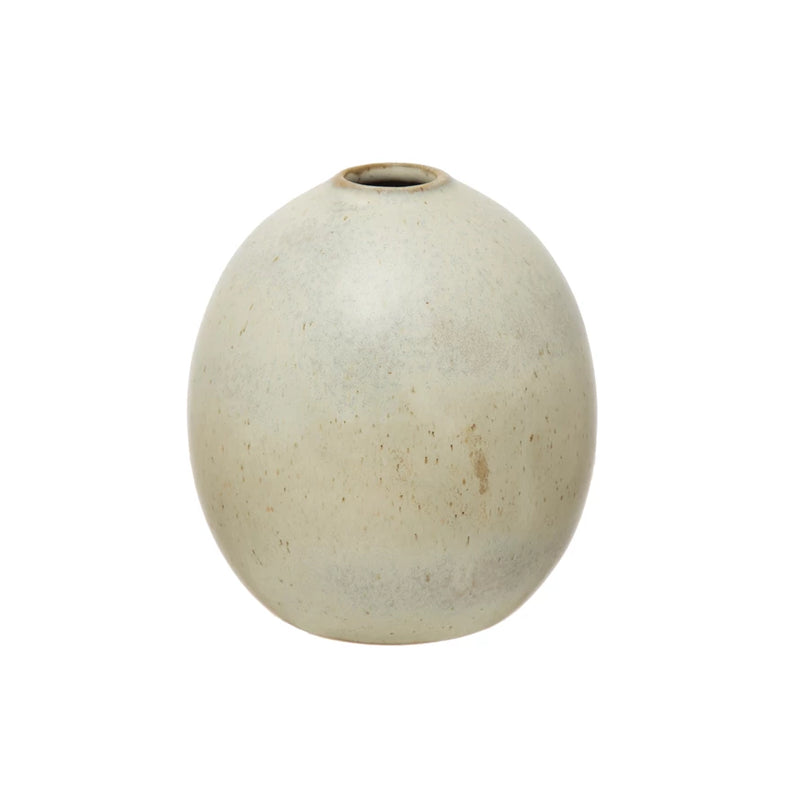 Marbled Beige Stoneware Vase, HOM , , HOM  @feelathom