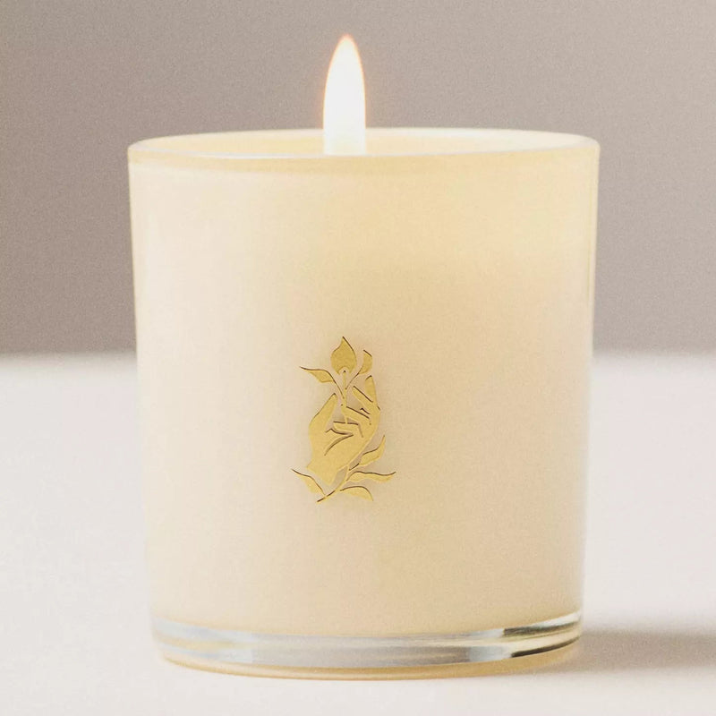 Champagne Metallic Candle 5.5 oz
