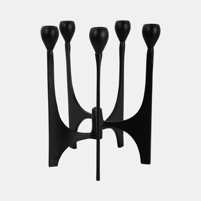 Metal 5-taper Candelabra, FEEL AT HOM , , Sagebrook Home @feelathom