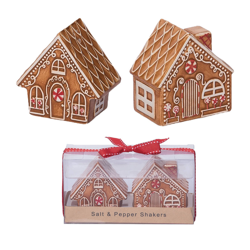 Gingerbread Salt and Pepper Shakers