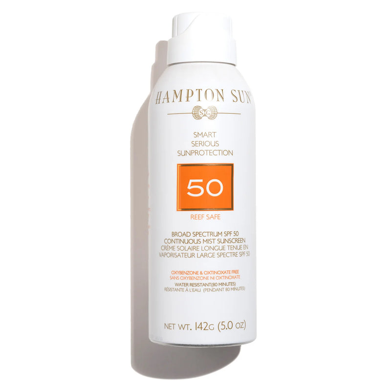 SPF 50 Continuous Mist Sunscreen, FEEL AT HOM , , Hampton Sun @feelathom