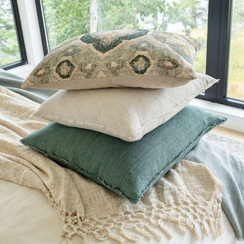 Lina Linen Pillow, FEEL AT HOM , , Indaba @feelathom