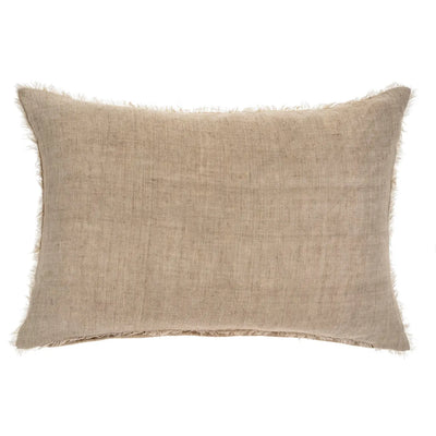 16x24 Lina Linen Pillow Oat, FEEL AT HOM , , Indaba @feelathom