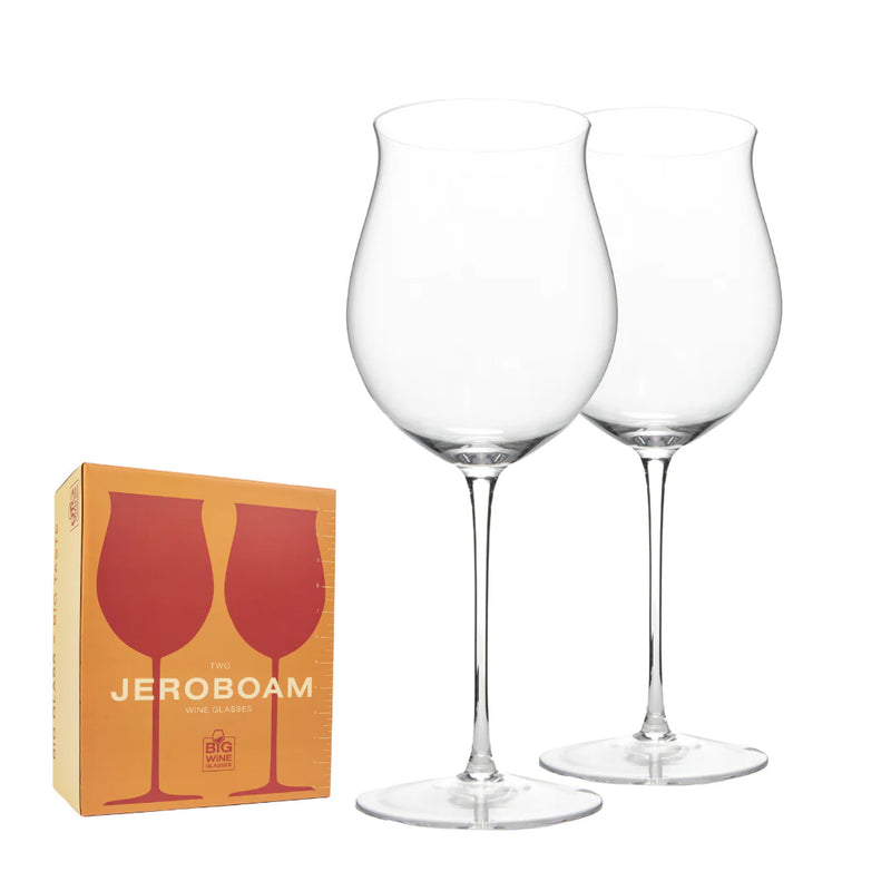 Set of 2 Jeroboam Wine Glasses