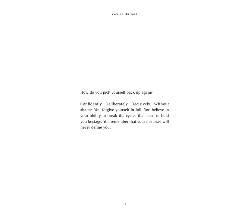 Eyes On The Road Poetry Book