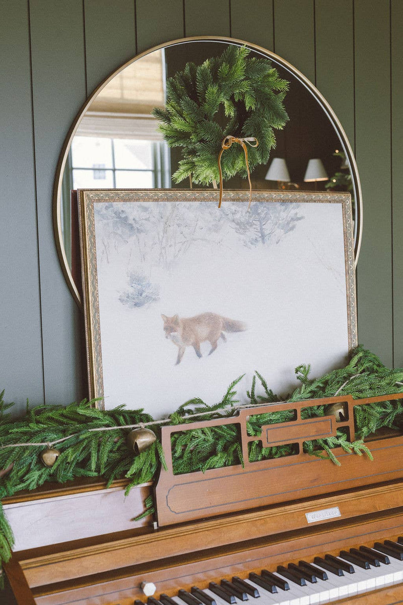 Fox In Winter Art: 7x5