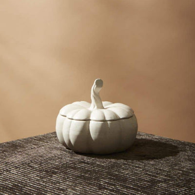 Ceramic Pumpkin Container, FEEL AT HOM , , Accent Decor @feelathom