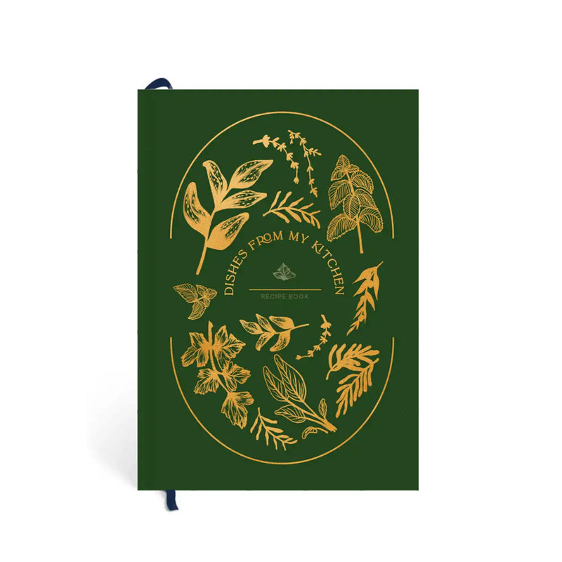 Herb Garden Foil Recipe Journal, FEEL AT HOM , Seasonal & Holiday Decorations, Papier @feelathom