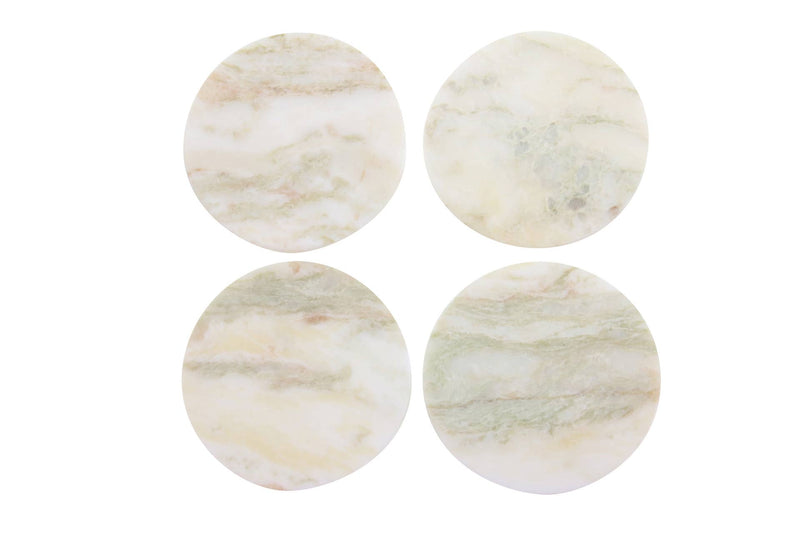 Lady Onyx Round Coasters Set