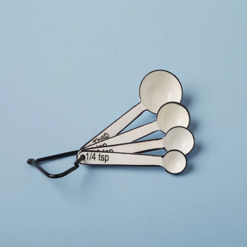 White Harlow Measuring Spoons
