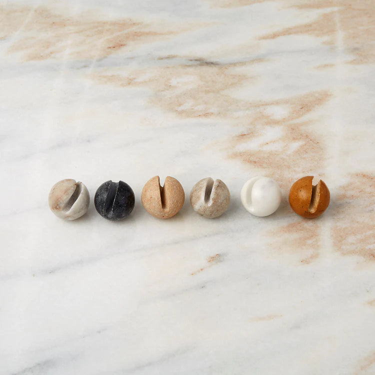 Marble Drink Charm, Set of 6, FEEL AT HOM , Kitchen, Be Home @feelathom