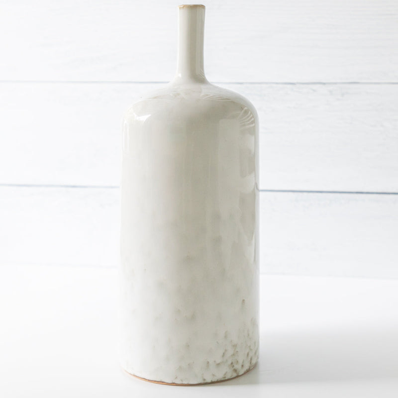 Cream Bottle Vase, FEEL AT HOM , , Accents De Ville @feelathom