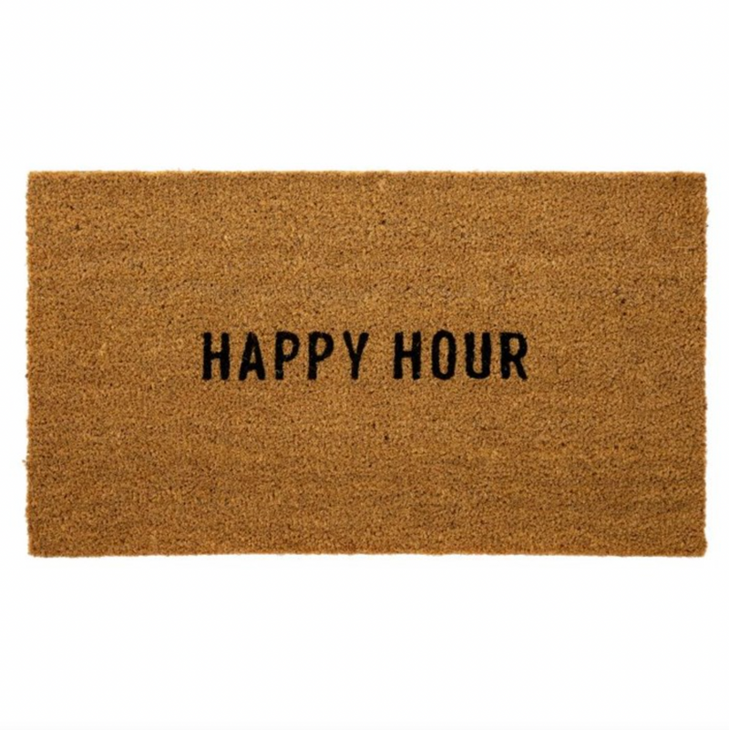 Happy Hour Doormat, FEEL AT HOM , , Indaba @feelathom