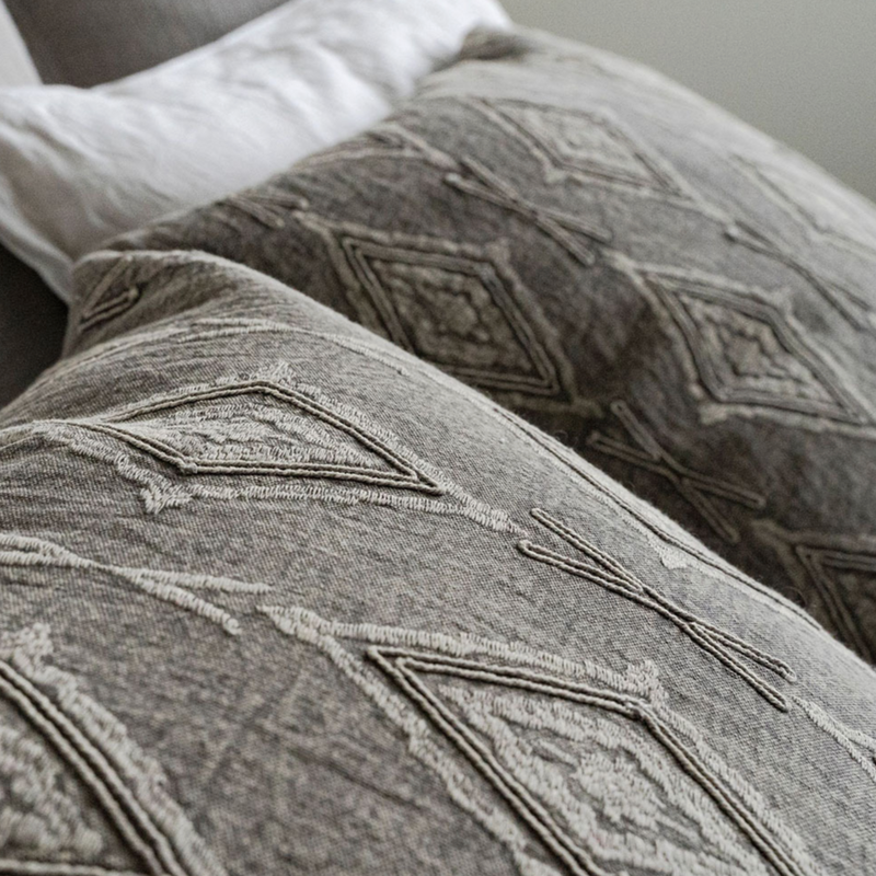 Jacquard Fringe Pillow, FEEL AT HOM , , Indaba @feelathom