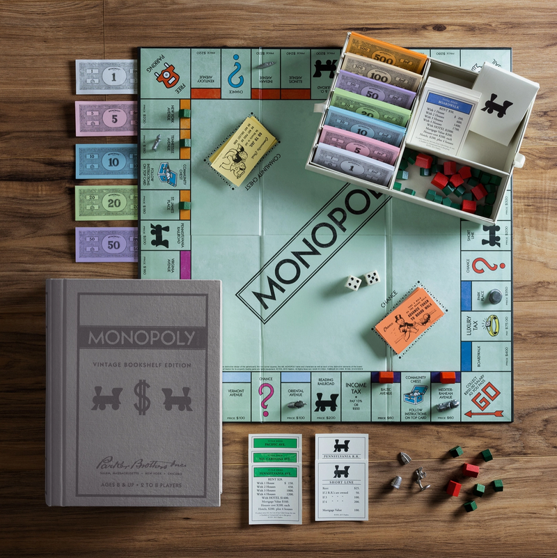 Monopoly Vintage Bookshelf Edition, FEEL AT HOM , , WS Game Company @feelathom
