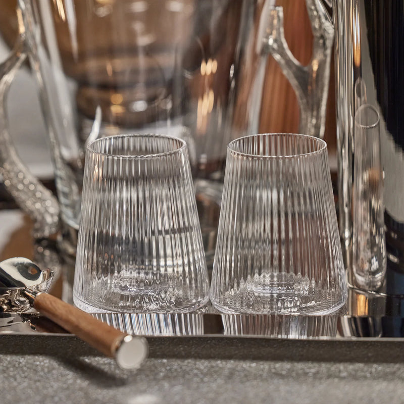 Bandol Fluted All-Purpose Glass, FEEL AT HOM , , Zodax @feelathom