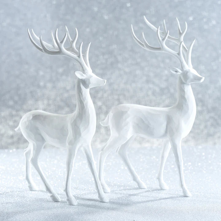 White Decorative Deer