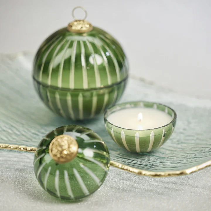 Cut Glass Ornament Candle