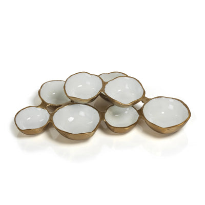 Small Cluster of Eight Serving Bowls, FEEL AT HOM , , Zodax @feelathom