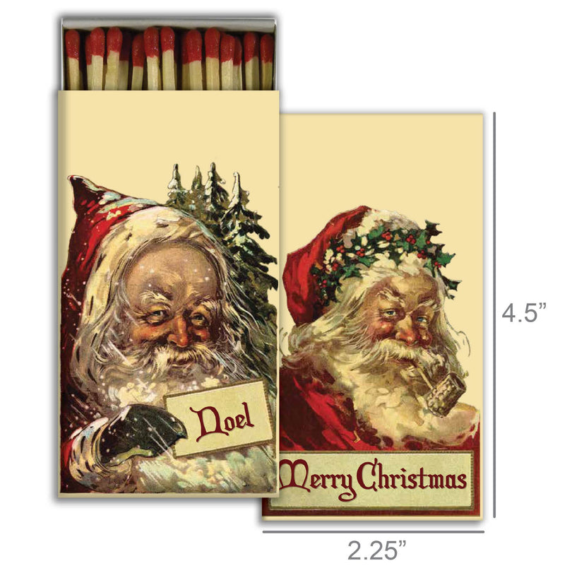 Santa Merry Christmas Matchbox