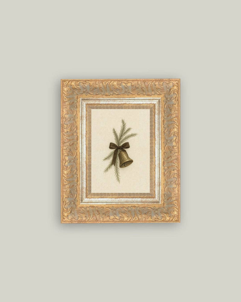 Bell with Pine Art 10x12