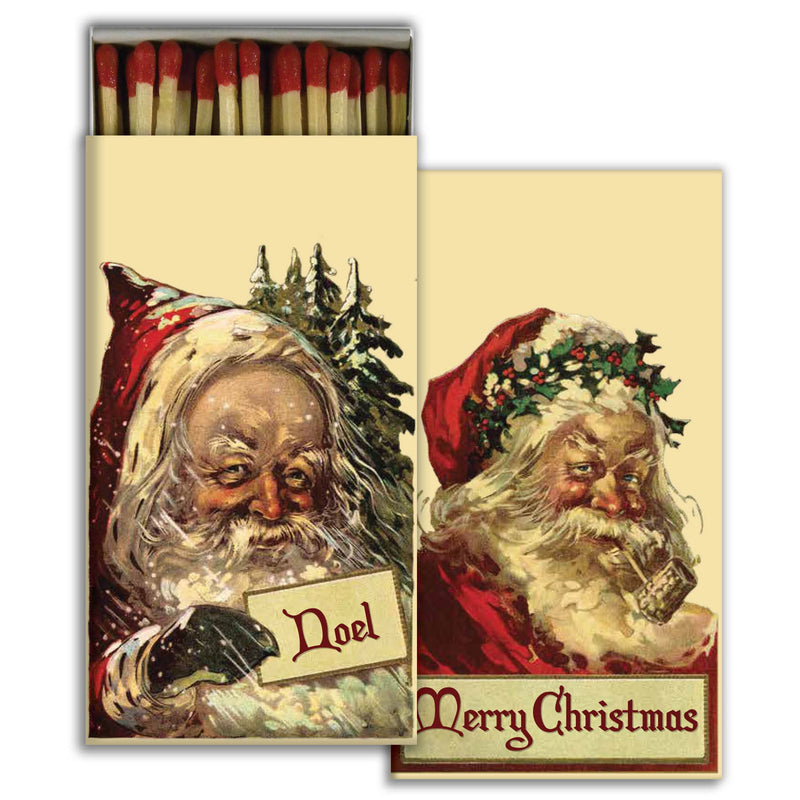 Santa Merry Christmas Matchbox