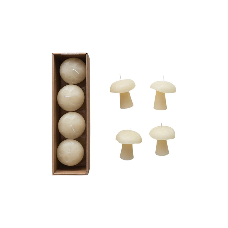 Mushroom Candle Set, FEEL AT HOM , , Creative Co-Op @feelathom
