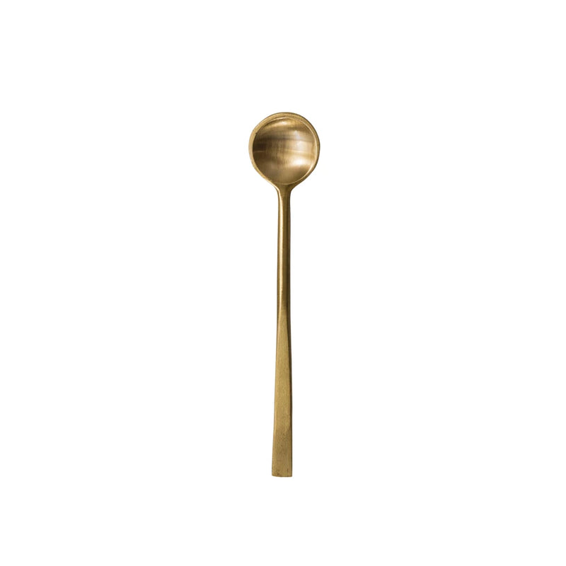 Mini Brass Spoon, FEEL AT HOM , , Creative Co-Op @feelathom