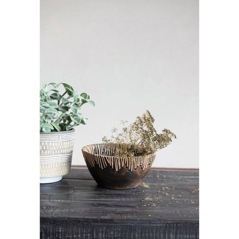 Indah Terracotta Bowl, FEEL AT HOM , , Creative Co-Op @feelathom
