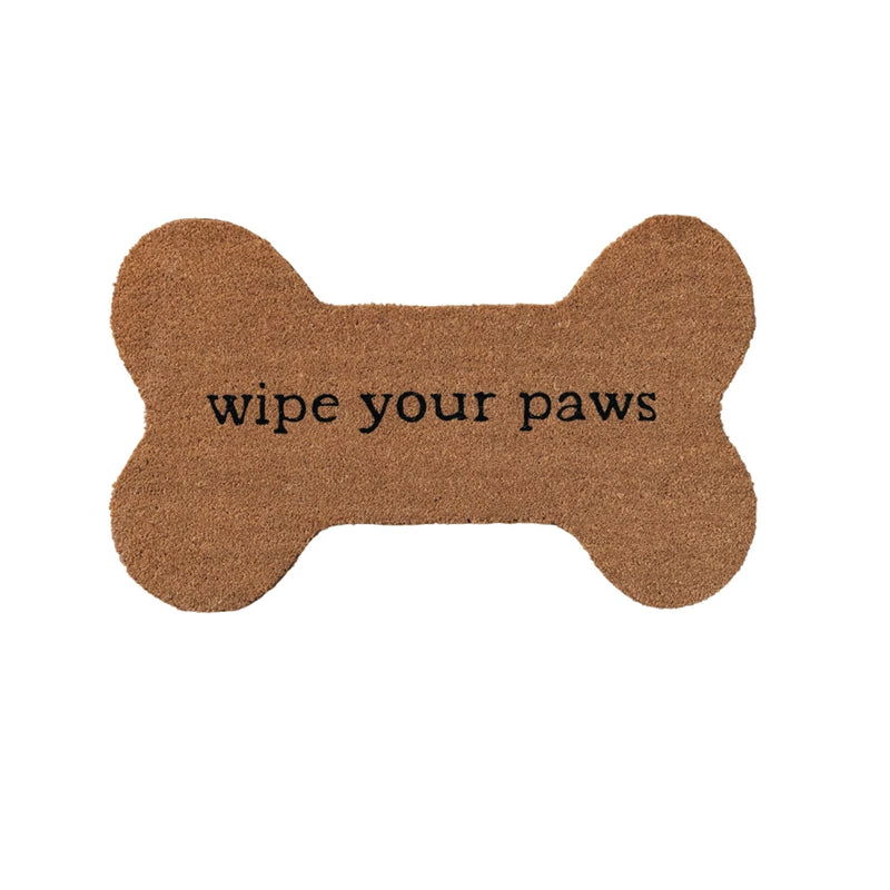 Natural Coir "Wipe Your Paws" Mat