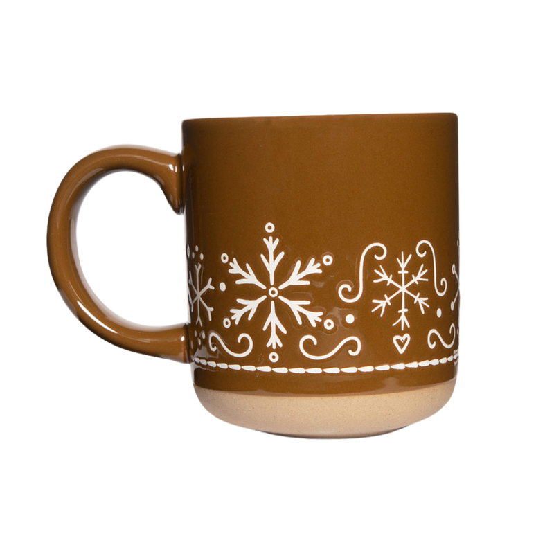 Gingerbread Stoneware Mug