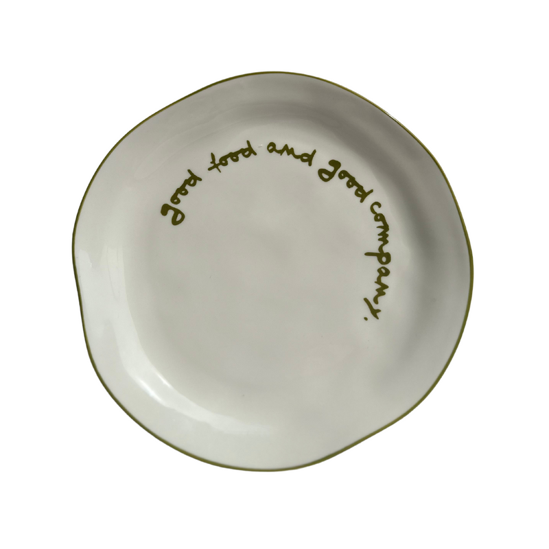 Statement Plate - &