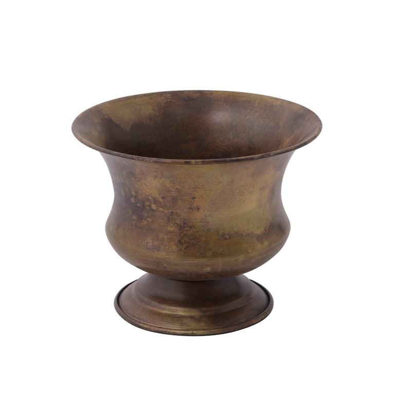 Antique Brass Pot, FEEL AT HOM , , BIDKHOME @feelathom
