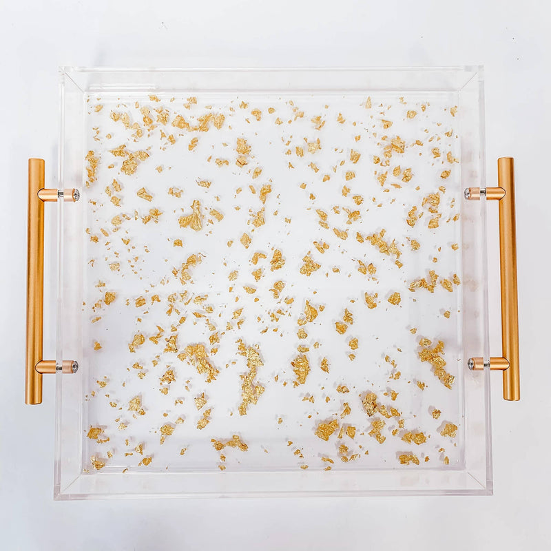 PRE-ORDER Gold Flake Large Tray, HOM , , Tart By Taylor @feelathom