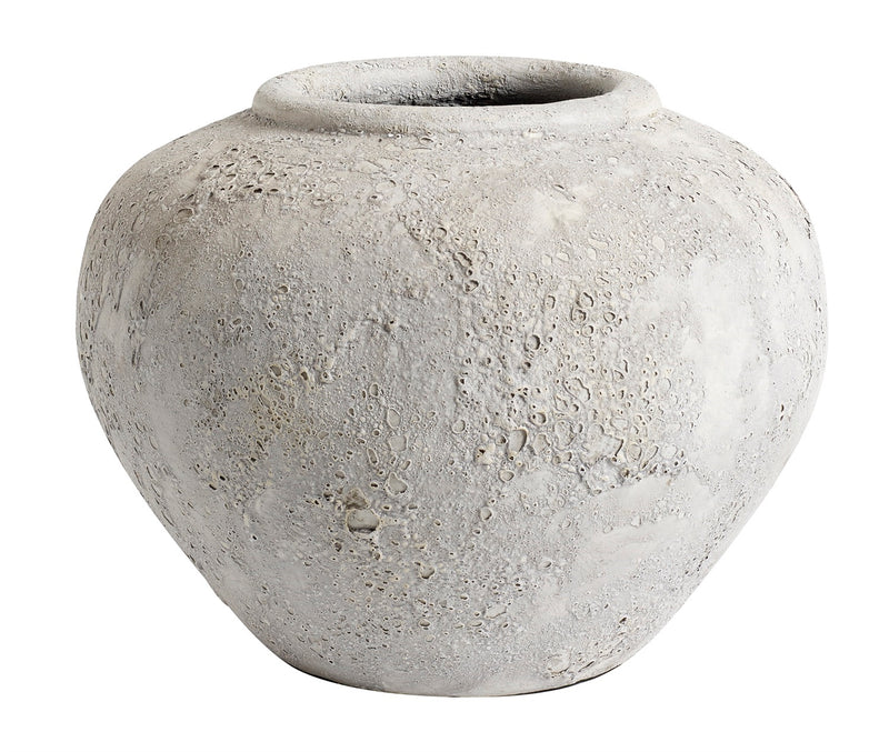 Grey Jar Vase, HOM , , BIDKHOME @feelathom