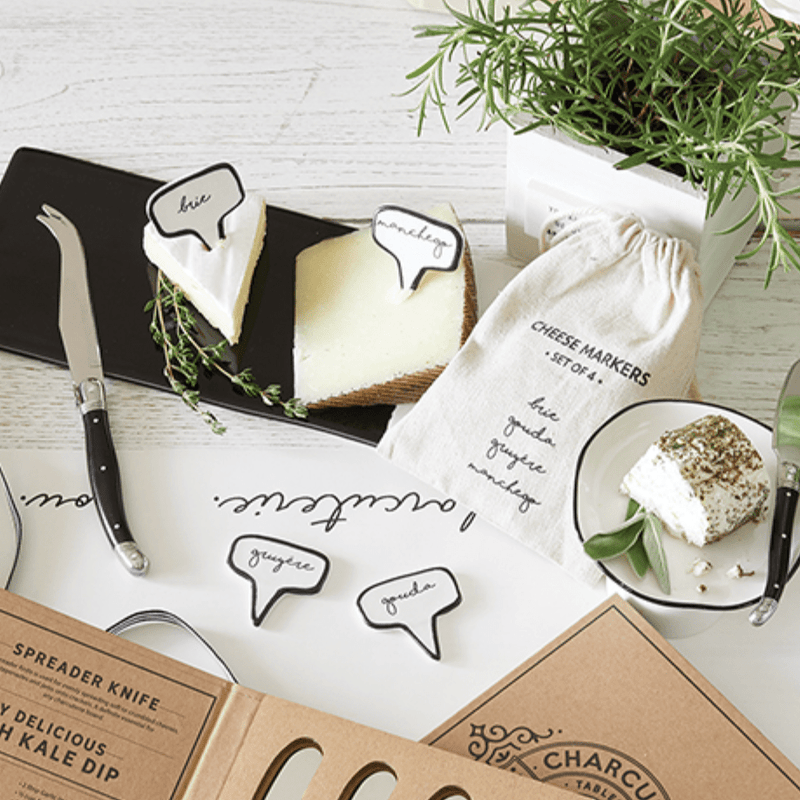 Ceramic Cheese Markers Set, HOM , Kitchen, Santa Barbara Design Studio by Creative Brands @feelathom
