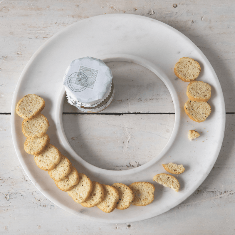Round Marble Cracker Tray, HOM , Kitchen, Creative Co-Op @feelathom