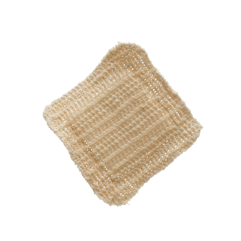Square Sisal and Cellulose Sponge, Natural, HOM , , Creative Co-Op @feelathom