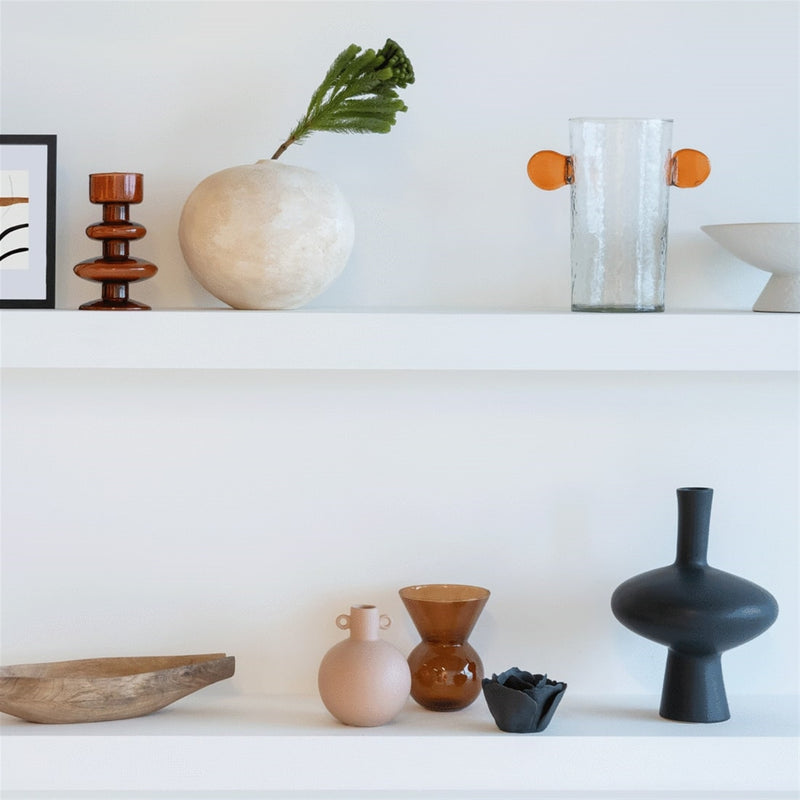 Decorative Vase Round, HOM , , BIDKHOME @feelathom