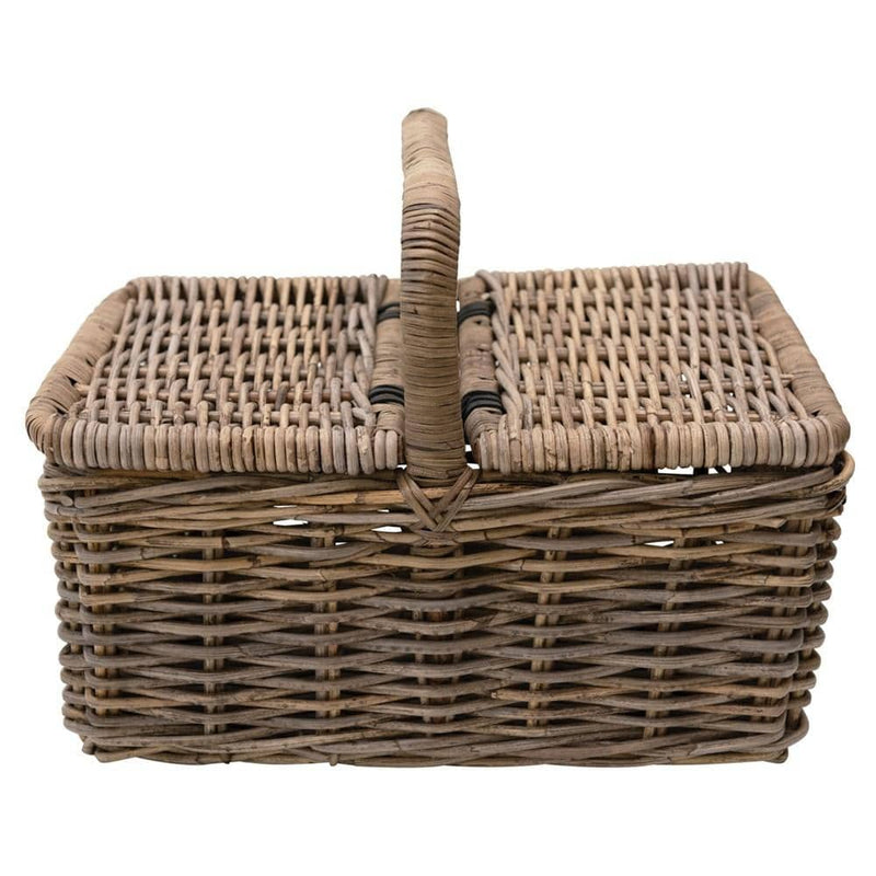Rattan Picnic Basket, HOM , Baskets, Creative Co-Op @feelathom
