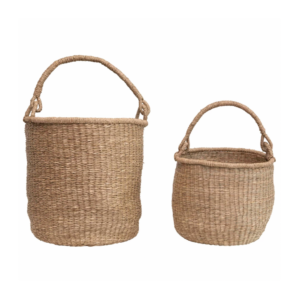 Maya Handwoven Basket Set – FEEL AT HOM