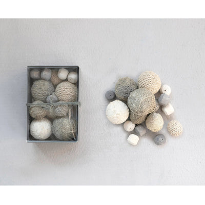 Dried Natural Organic Ball Mix in Box, FEEL AT HOM , , Creative Co-Op @feelathom